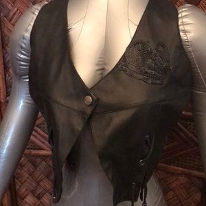 Neutral Zone short polyurethane vest. Size Small